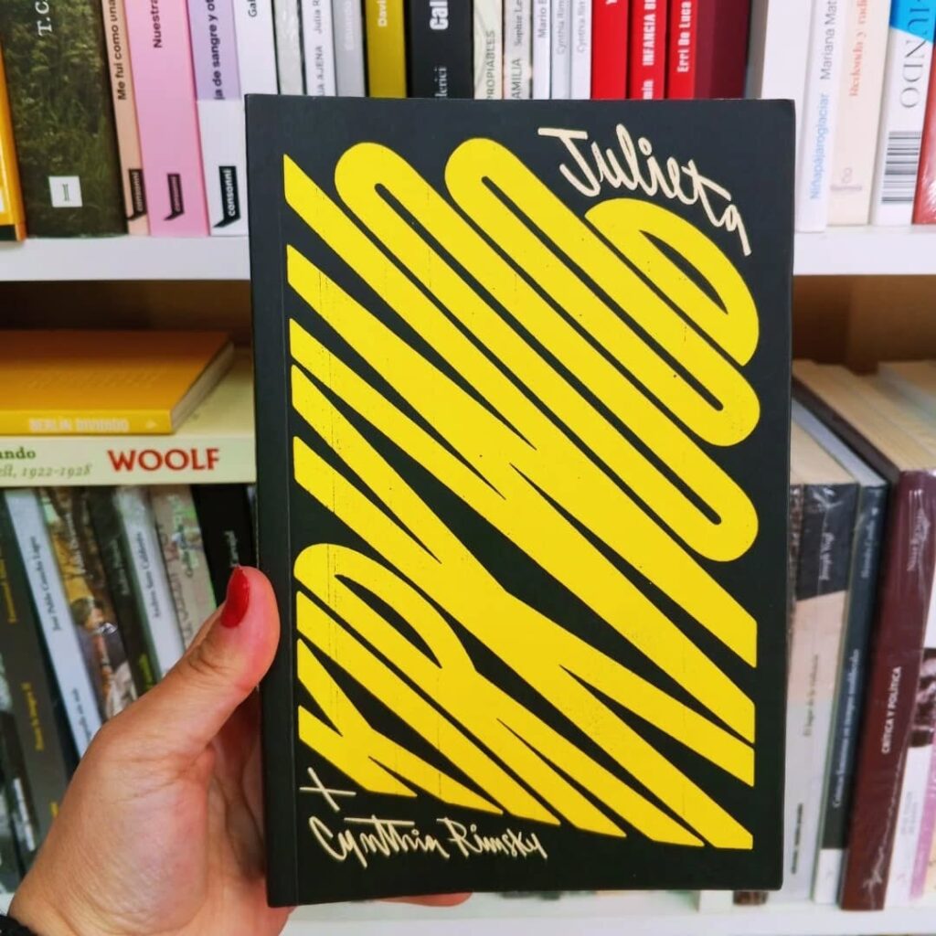 Portada del libro "Preguntas que hicieron movimiento" de Julieta Kirkwood y Cynthia Rimsky, editado por Banda Propia.