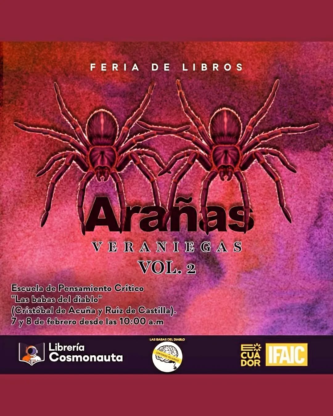 Arañas Veraniegas Vol. 2: Libros, hallazgos y una celebración especial